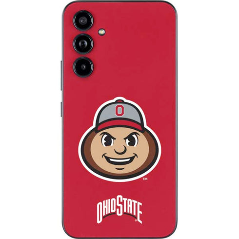 Ohio State University OSUBuckeyes Light Grey Galaxy A54 5G Skin